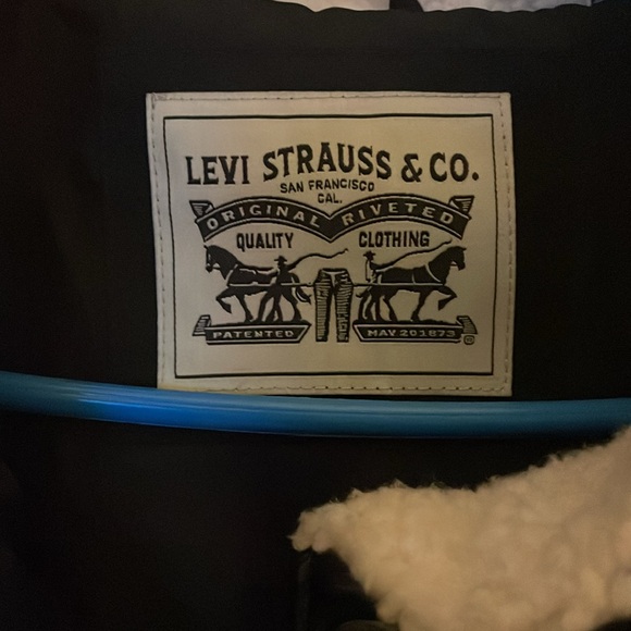 Levi's Men Woodsman Jacket ~ BLACK - Picture 6 of 10